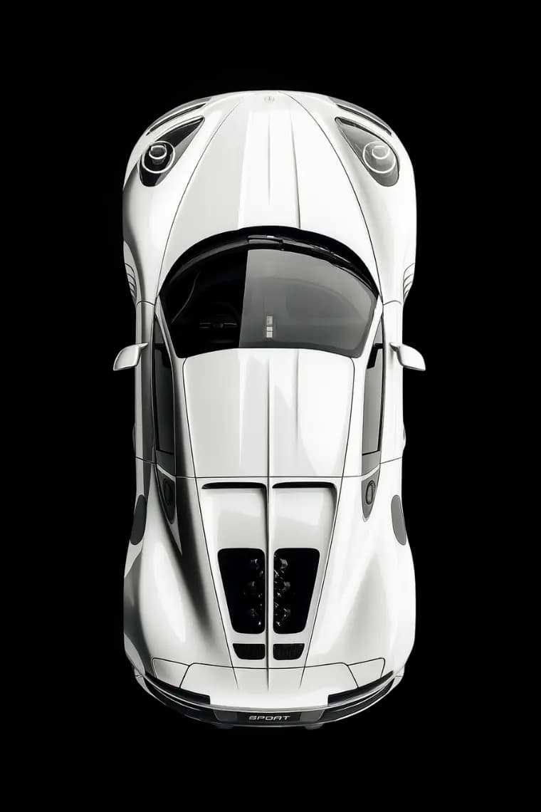 Auto mit modernen Features